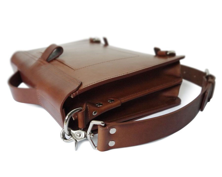 Transformable, 3-in-1 Leather Messenger Bag