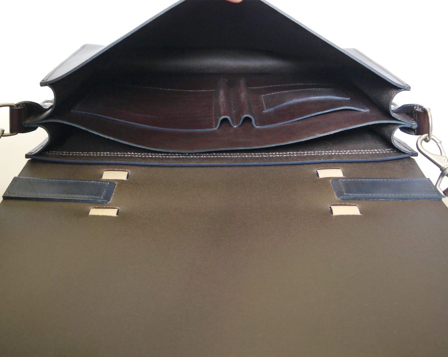 Interior Full-Grain Leather Bag