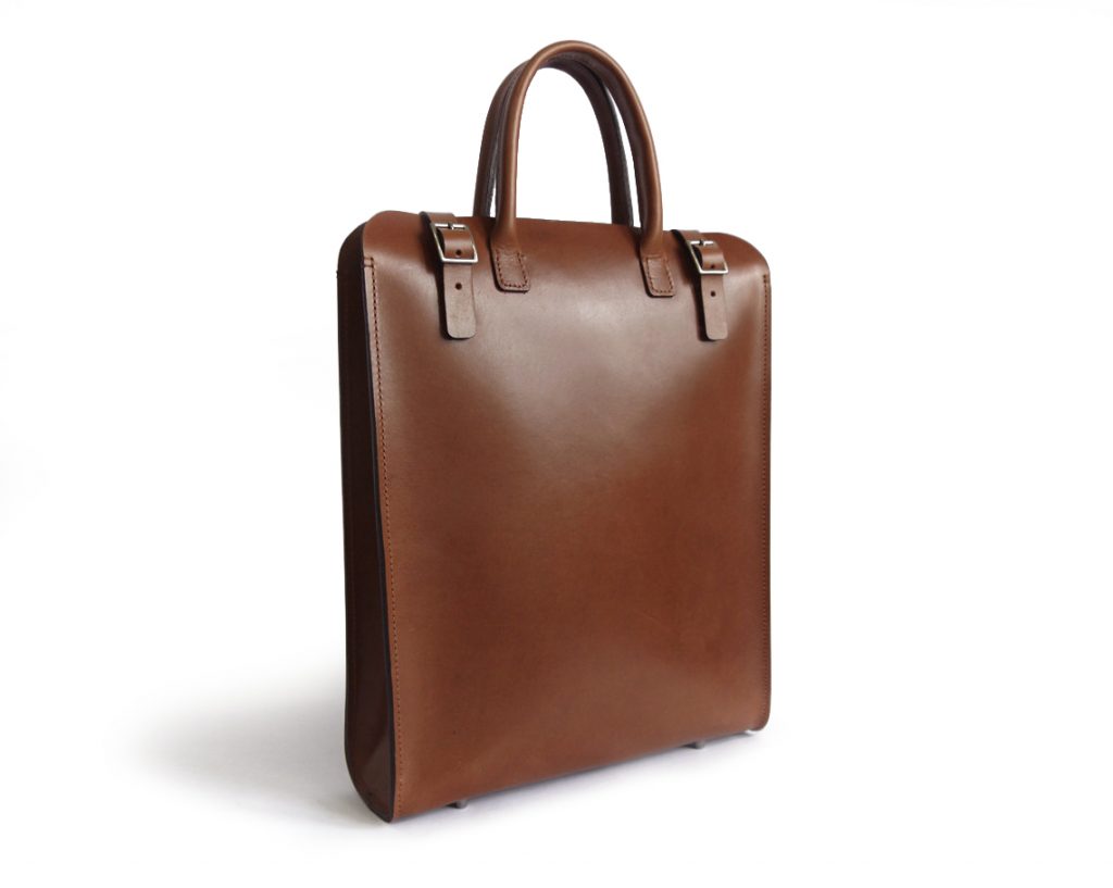 Leather Tote – Medium Brown Bridle Leather