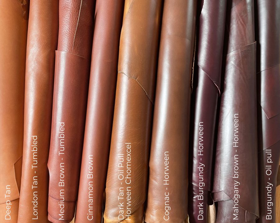leather color examples